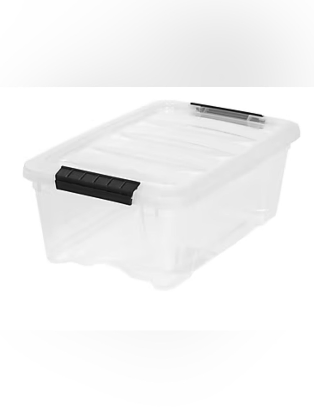 Iris 12 Quart Stack & Pull Latch Lid Storage Tote NWOT